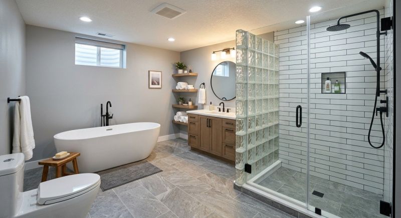 Basement Bathroom Remodeling in Passaic County, NJ