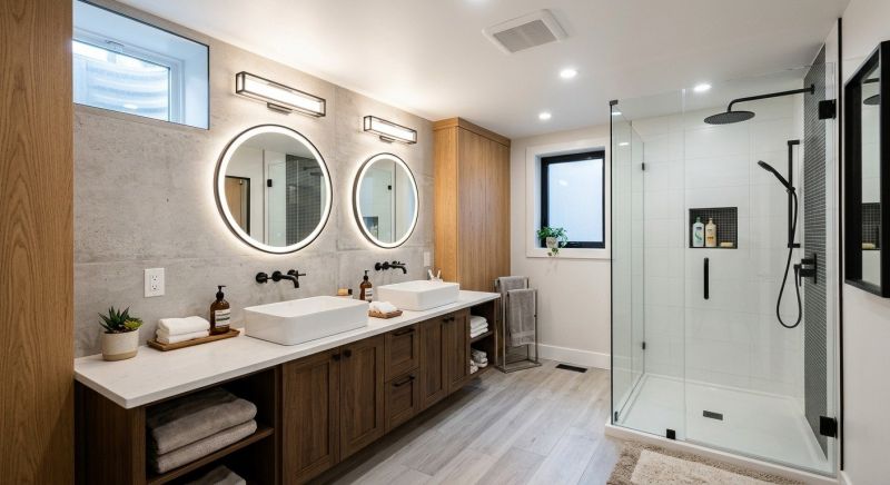 Basement Bathroom Remodeling in Passaic County, NJ