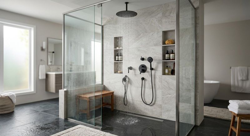 Shower Enlargement in Bergenfield, NJ