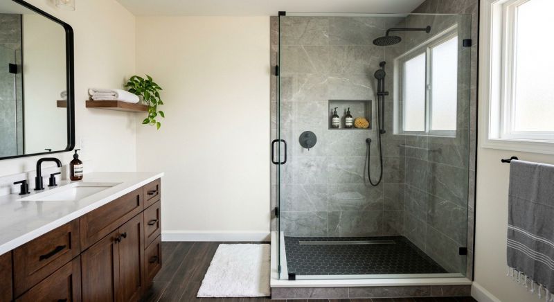Tub To Shower Conversion in Maplewood, NJ