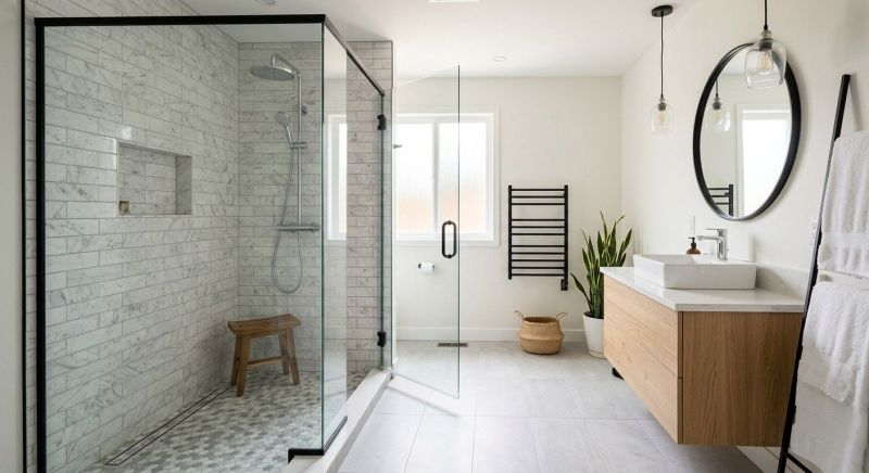 Tub To Shower Conversion in Union, NJ